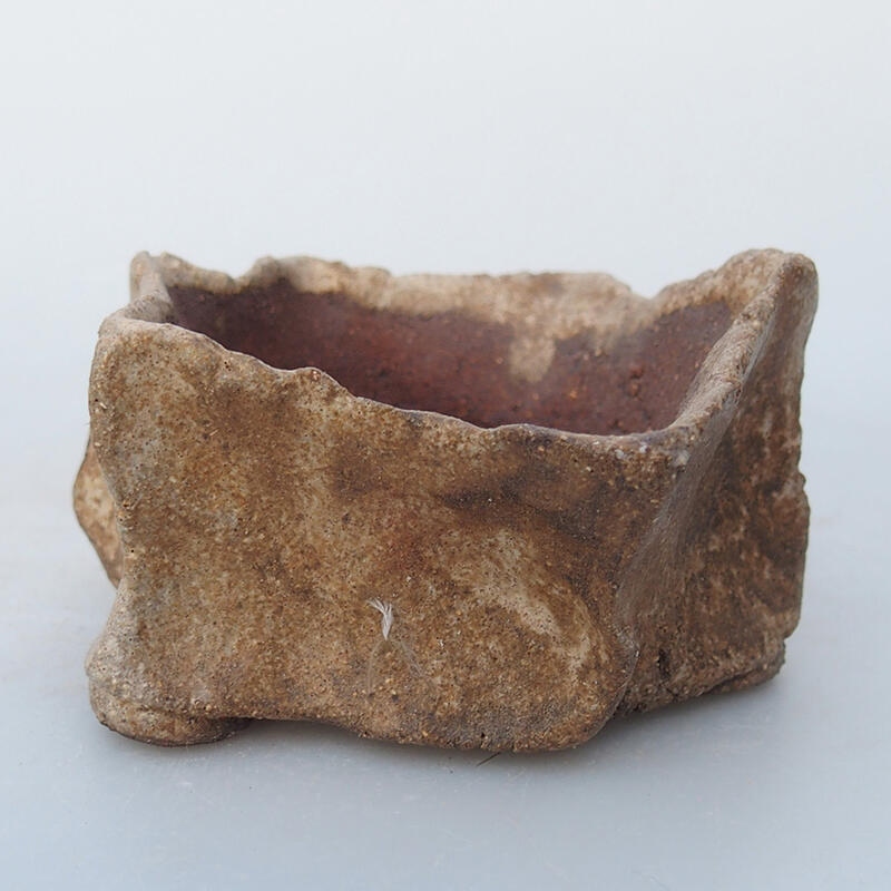 Keramická Škrupina 7 x 6 x 4 cm, farba béžová