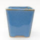 Mini bonsai miska 4,5 x 4,5 x 5 cm, farba modrá - 1/3